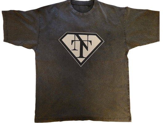 "Neighborhood Heroes" HEAVY LUXURY TEE (Vintage Black)