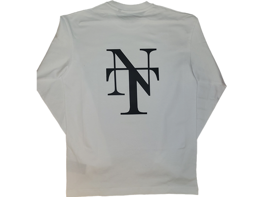 "Support Your Homies" HEAVYWEIGHT LUXURY LONGSLEEVE TEE - (White)