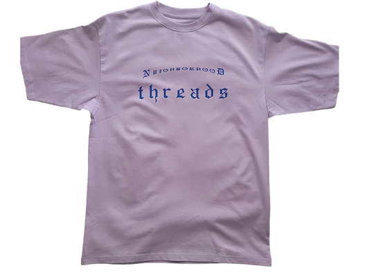 "Neighborhood Threads" HEAVY LUXURY TEE (Lilac)
